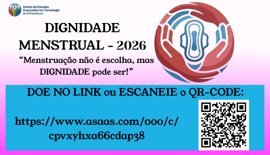 Dignidade Mesntrual 2026